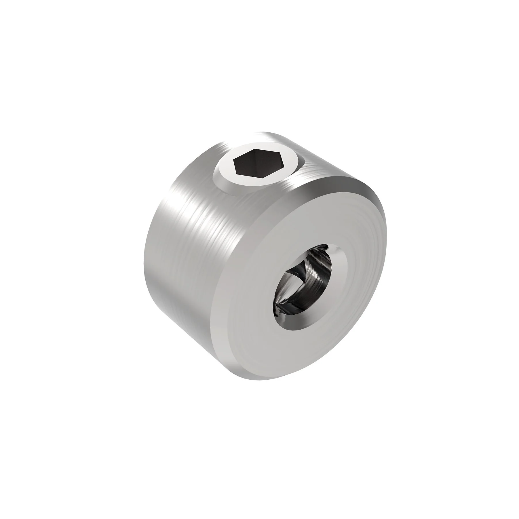 Inox cable clamp