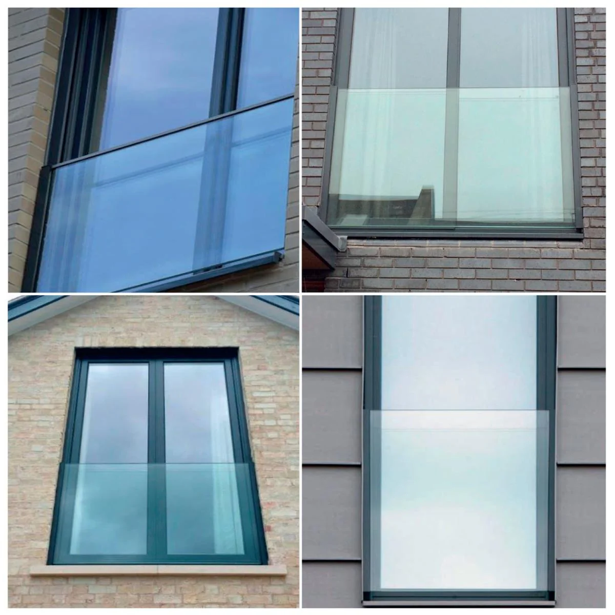 Julliet balcony aluminum frame without glass - Image 2