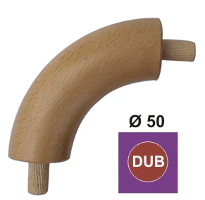 Elbow - unfinished. OAK 