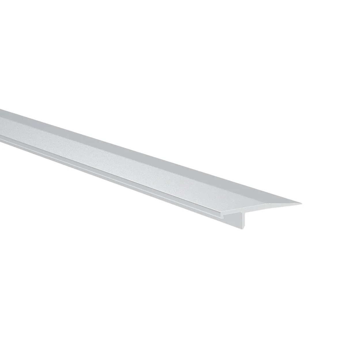 Transition cover strip for AL profile, ELOX