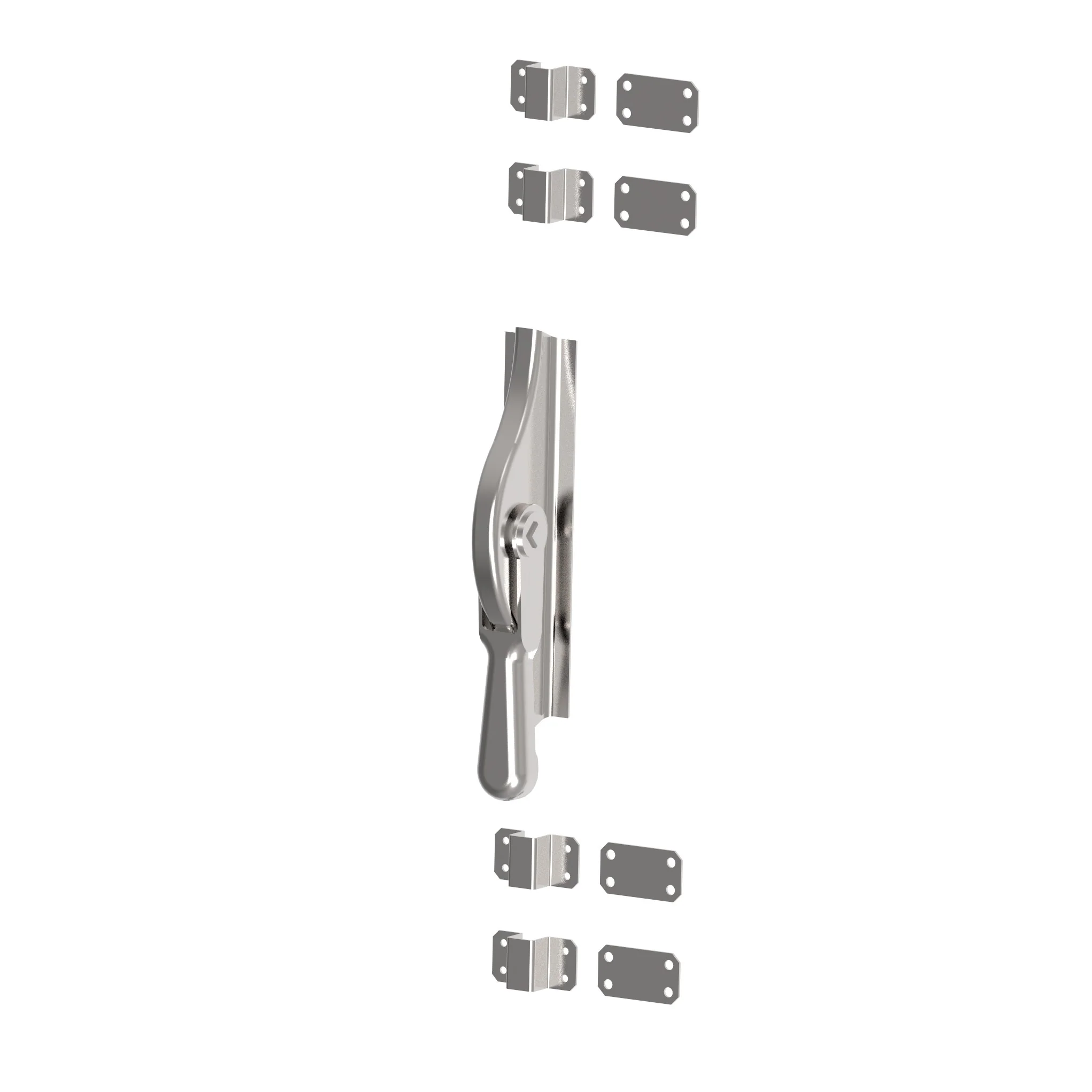Lever lock - BASCULES Zn, L235mm