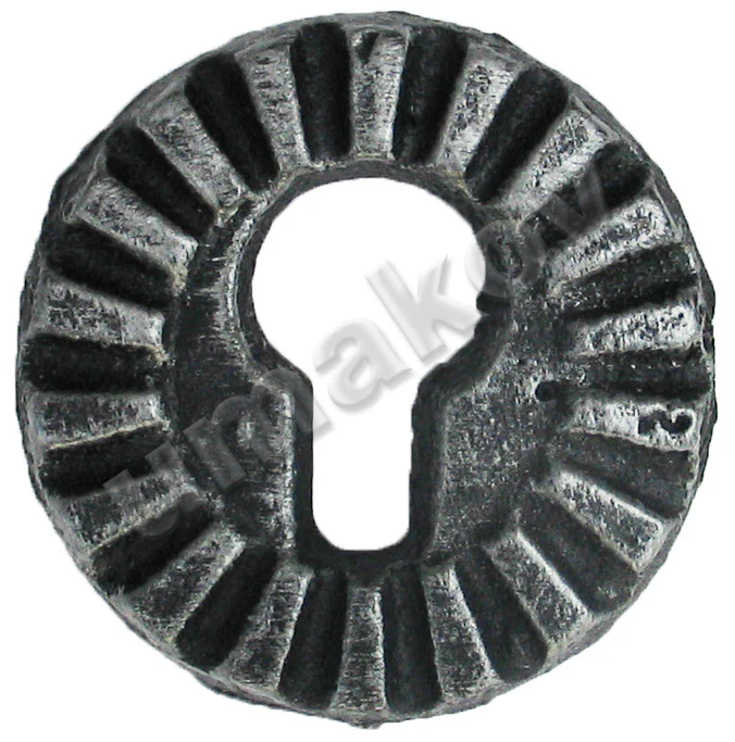 Lock label-fab cast iron, D68mm