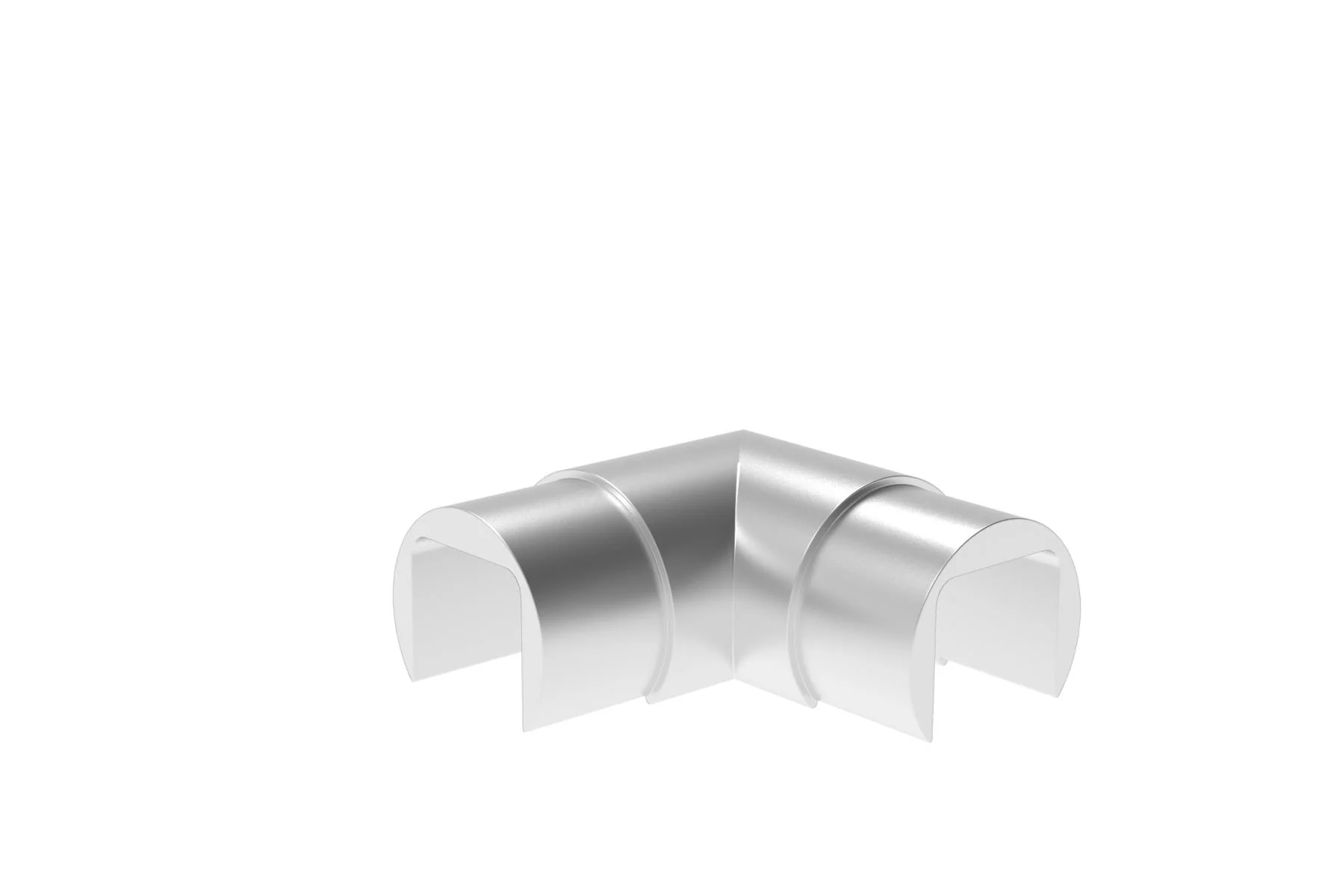 Handle-glass holder-aluminum elbow  - Image 2