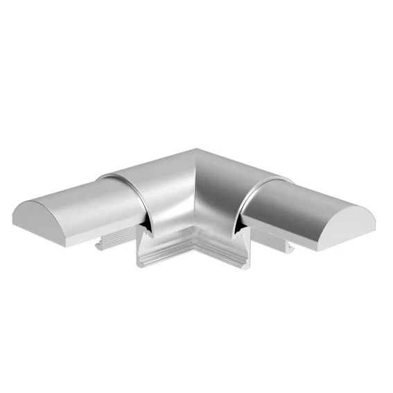 Handle-glass holder-aluminum elbow-LED 