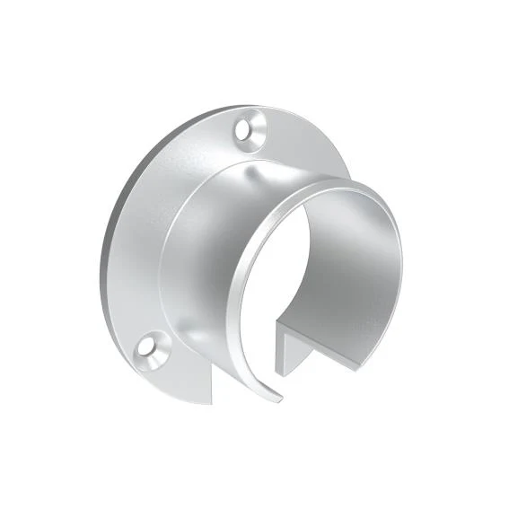 Handle-glass holder-aluminum flange