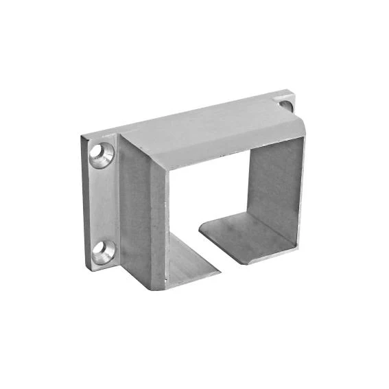 Handle-glass holder-aluminum flange 