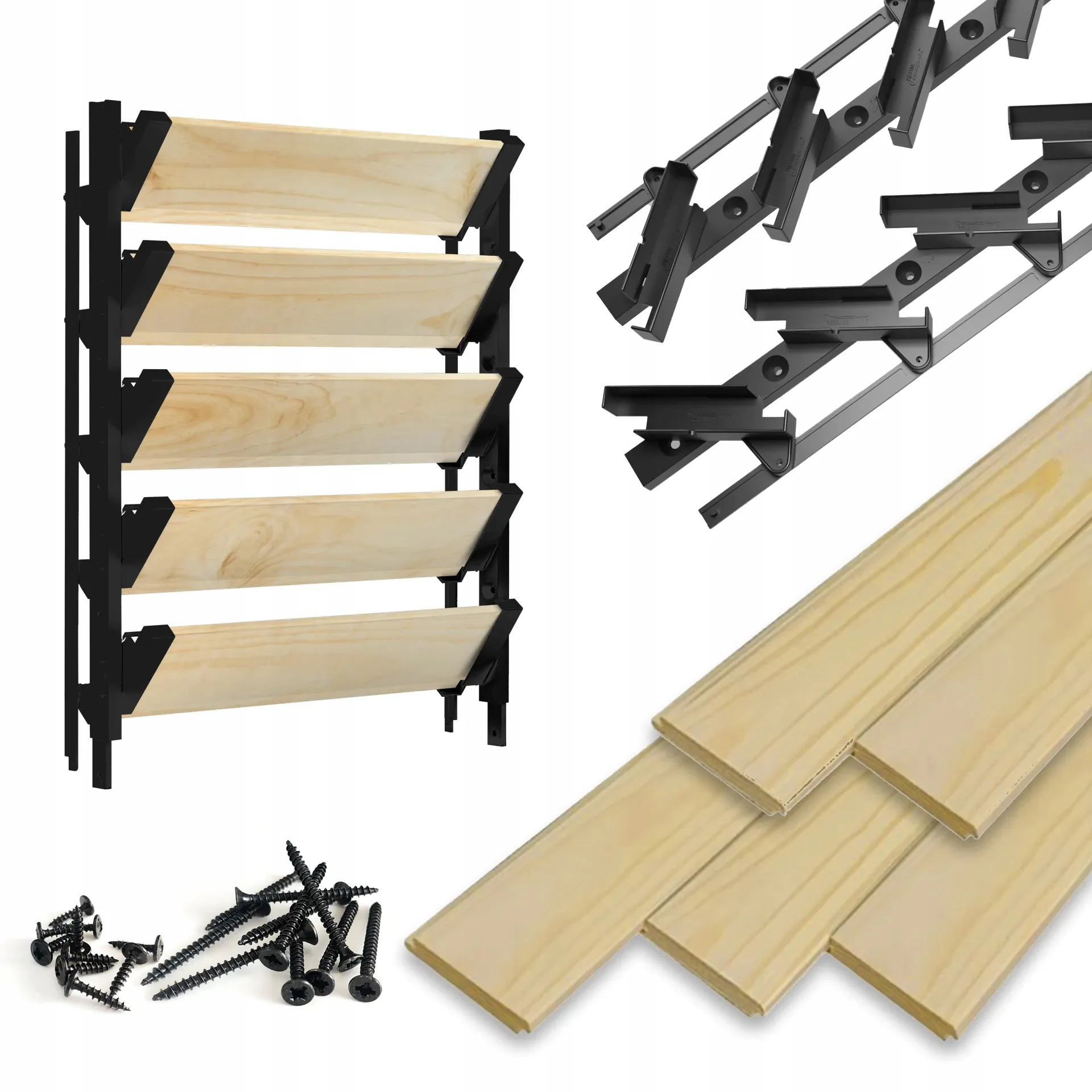 Movable plastic system - blinds - pair (left + right) - Image 2