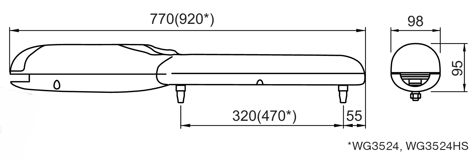 Nice drive for double leaf gate, set - Image 2