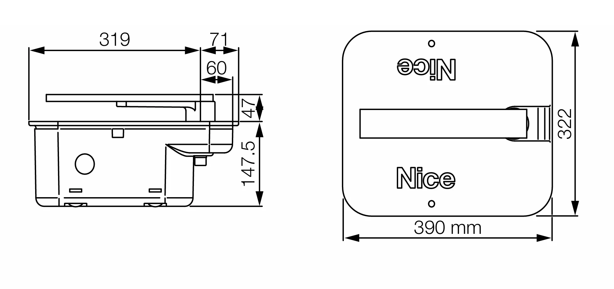 Nice underground drive for double-leaf gate, set with photocells - Image 2