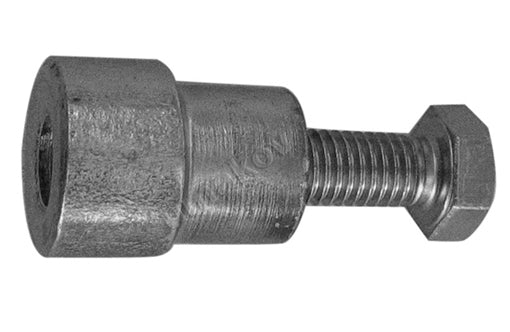 Nut for anchoring of the rack, Zn, D20, L25mm - Image 2