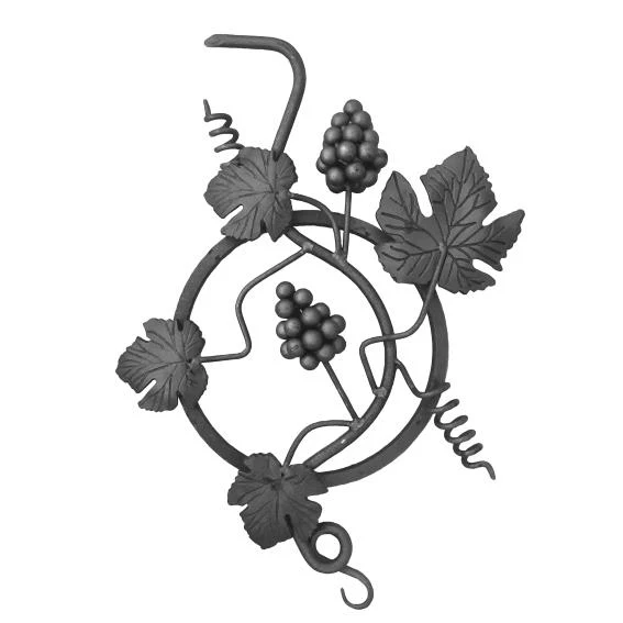 Ornament h480, b350, 12x12mm