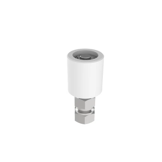 Plastic wheel with bearing, Zn, D40mm, white