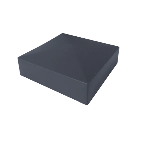 Post cover, aluminum, anthracite, 70x70mm