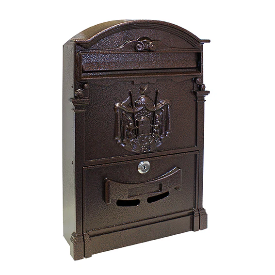 Postbox aluminum,steel powder coating 255x410mm, A