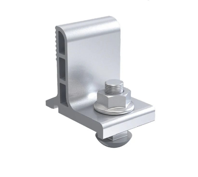 Profile fixing clamp with T-bolt