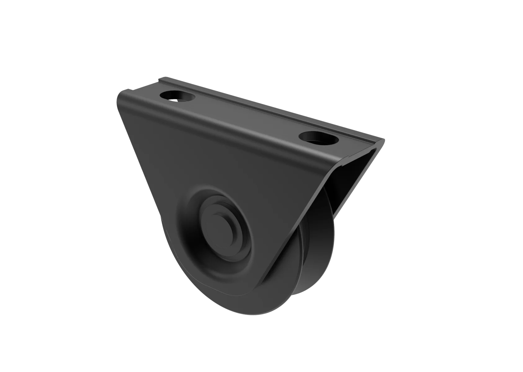 Pulley wheel - set -V, D60, black