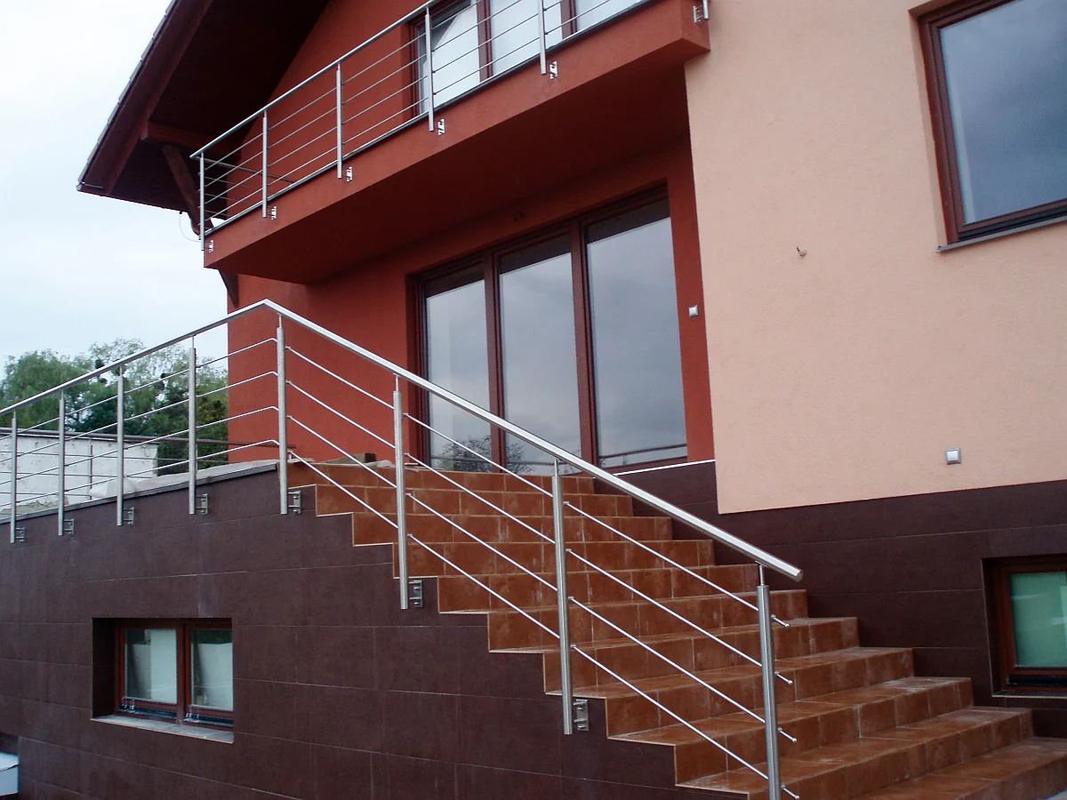 Railing AISI304, BR STAIRS AISI304, D42,4/4xd12/H9 - Image 3