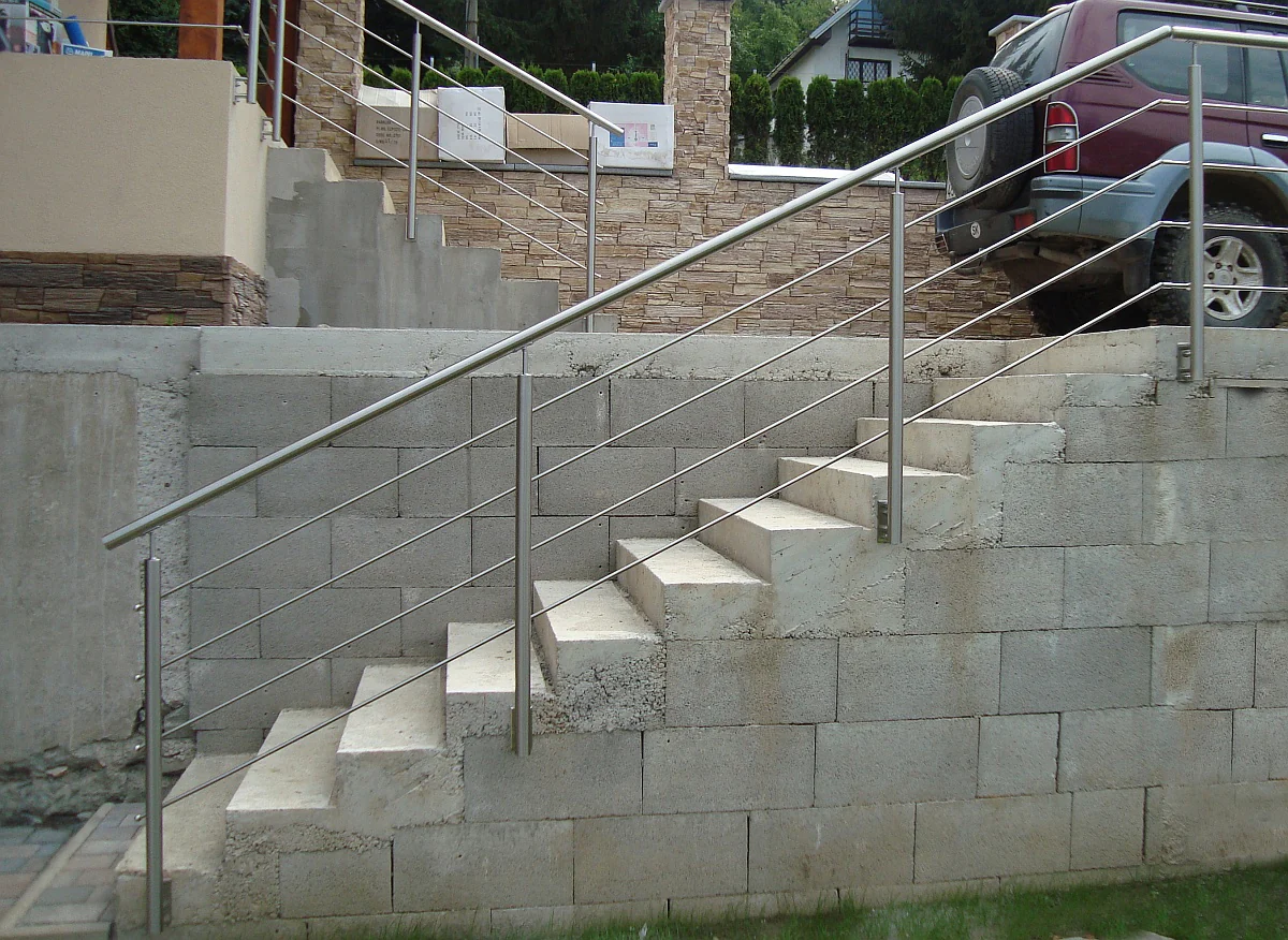 Railing AISI304, BR STAIRS AISI304, D42,4/5xd12/H1 - Image 4