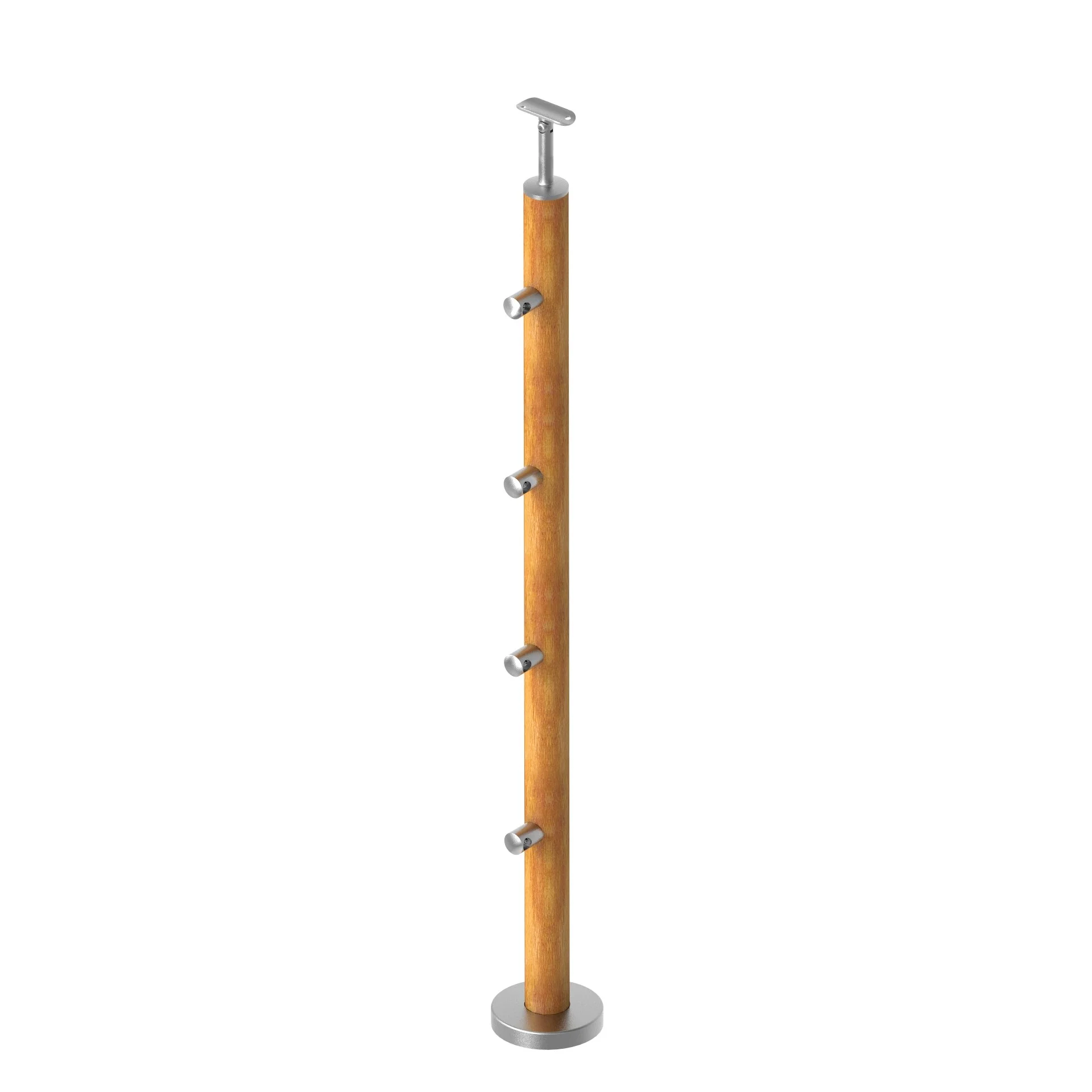 Stake BEECH (BUK) D50mm, 4xd12mm, h=90cm, VK-Scho 