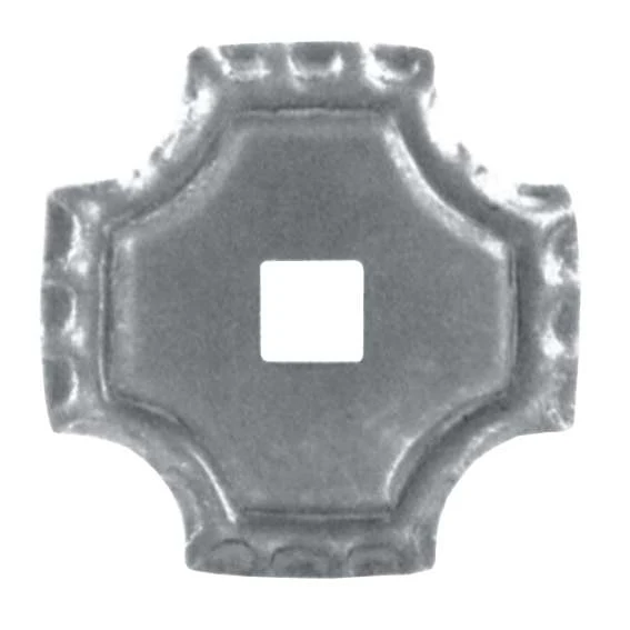 Rosette 75x75, 16x16, t2.5mm