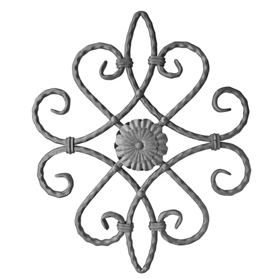 Rosette h530, b420, P/035A-12x12mm