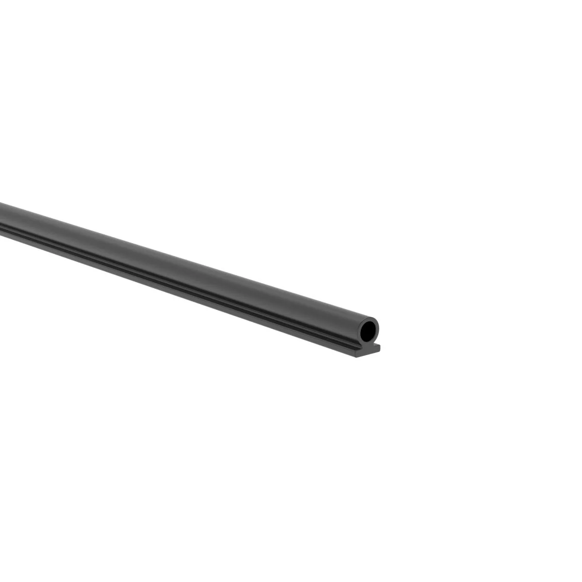 Rubber stopper for gates