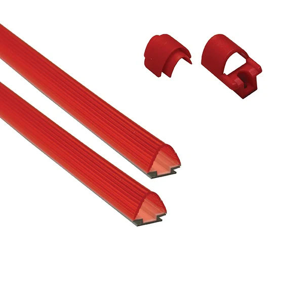Rubber strip 9x1m