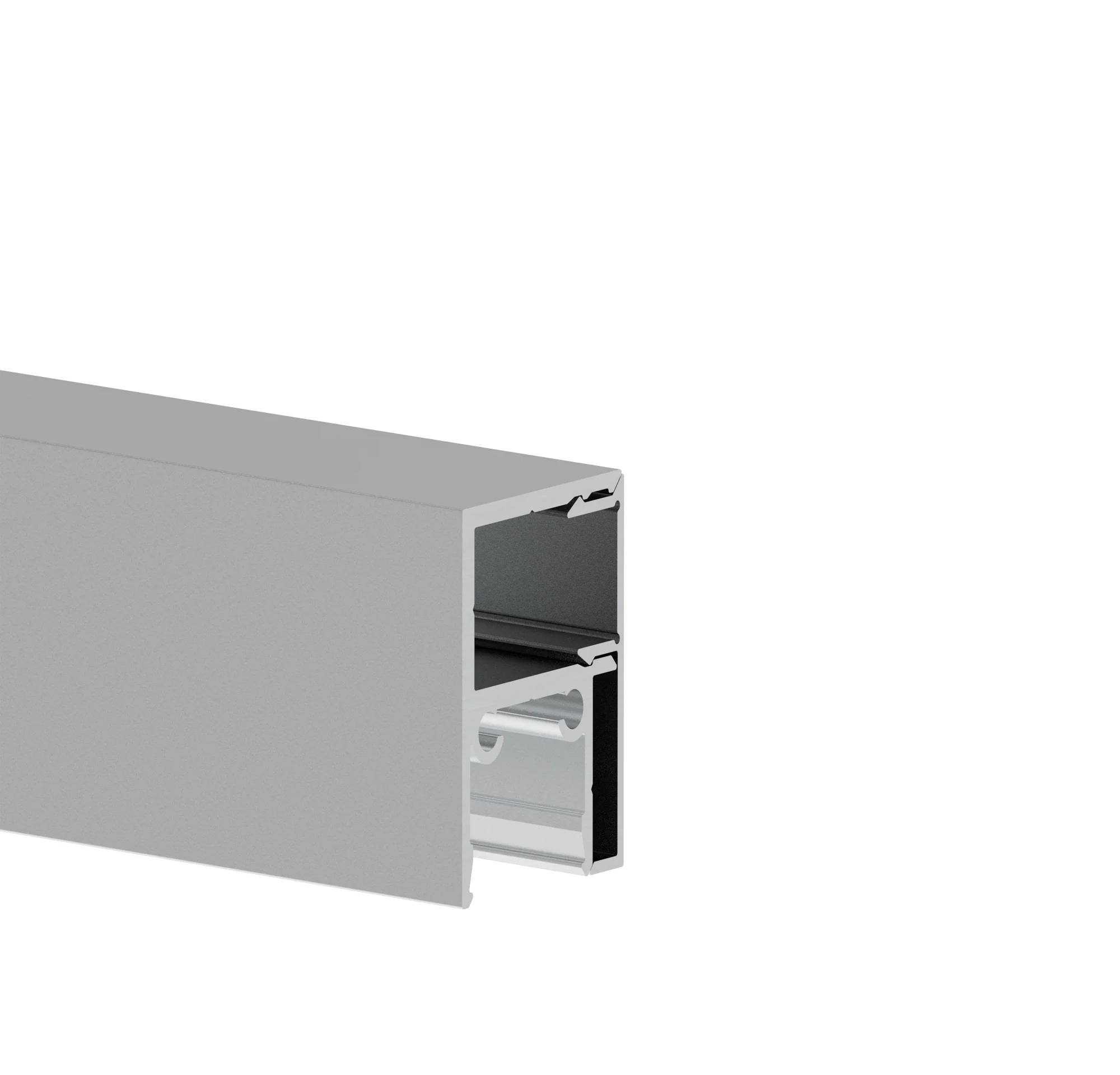 Set of aluminum fence adapters for fillings 20 - 6000mm