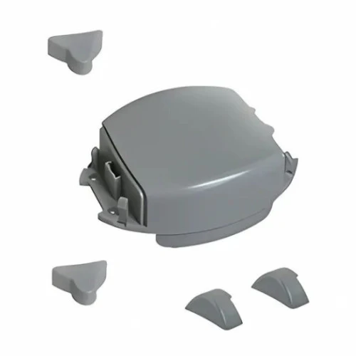 Set of end caps for XBA19 arm
