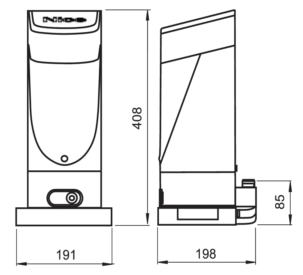 Set of propulsion for sliding gate set, max 400kg - Image 2