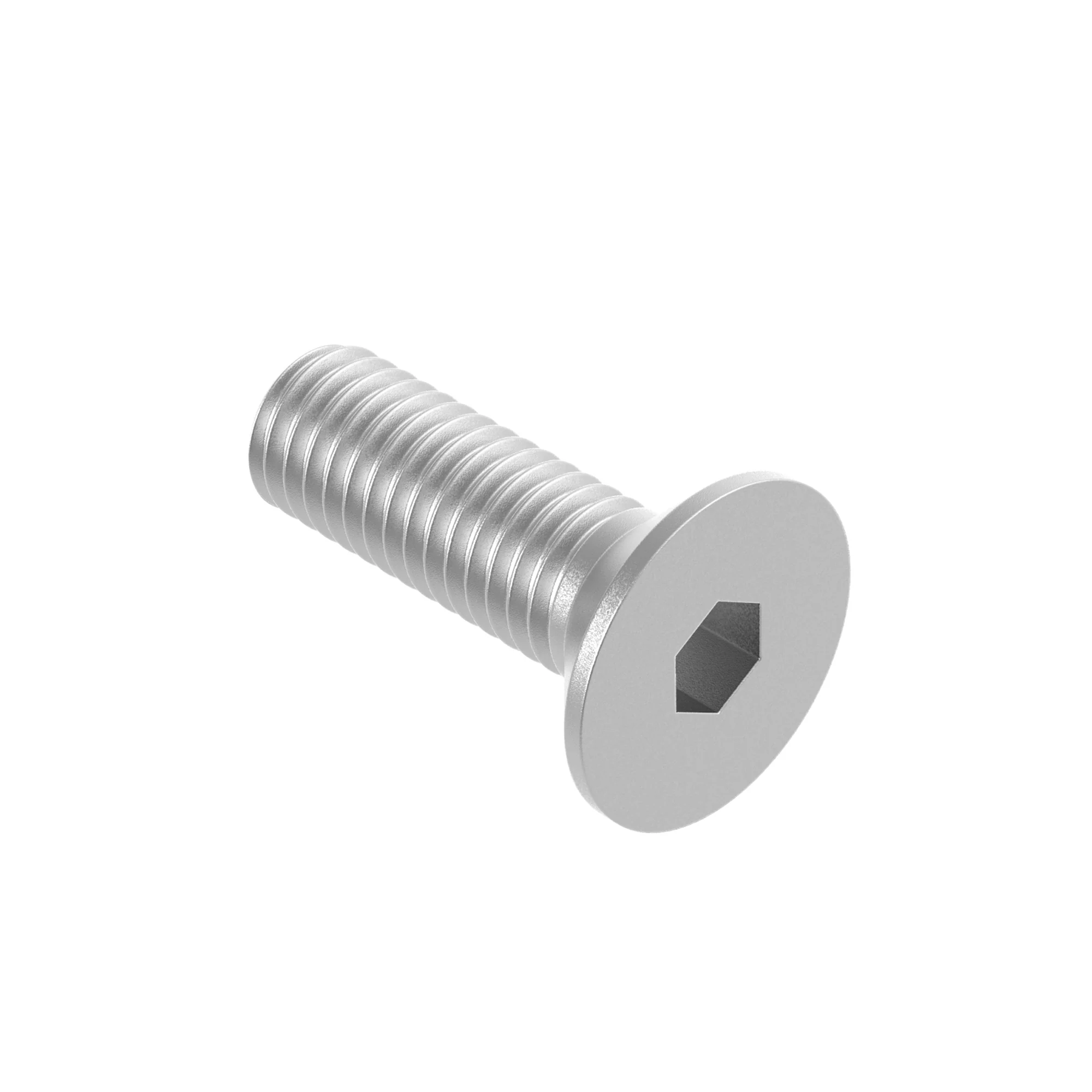 Hexagon socket countersunk head screw, AISI316, M5x20 - Image 2