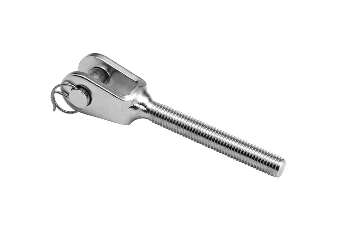Inox cable clamp