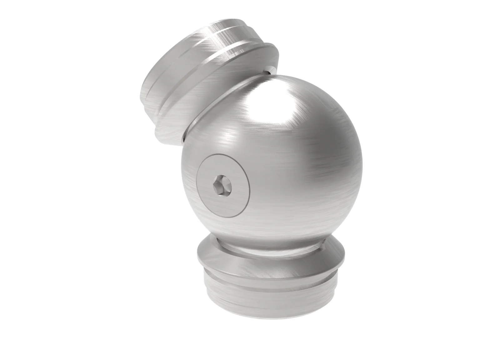 Spherical adjustable connector