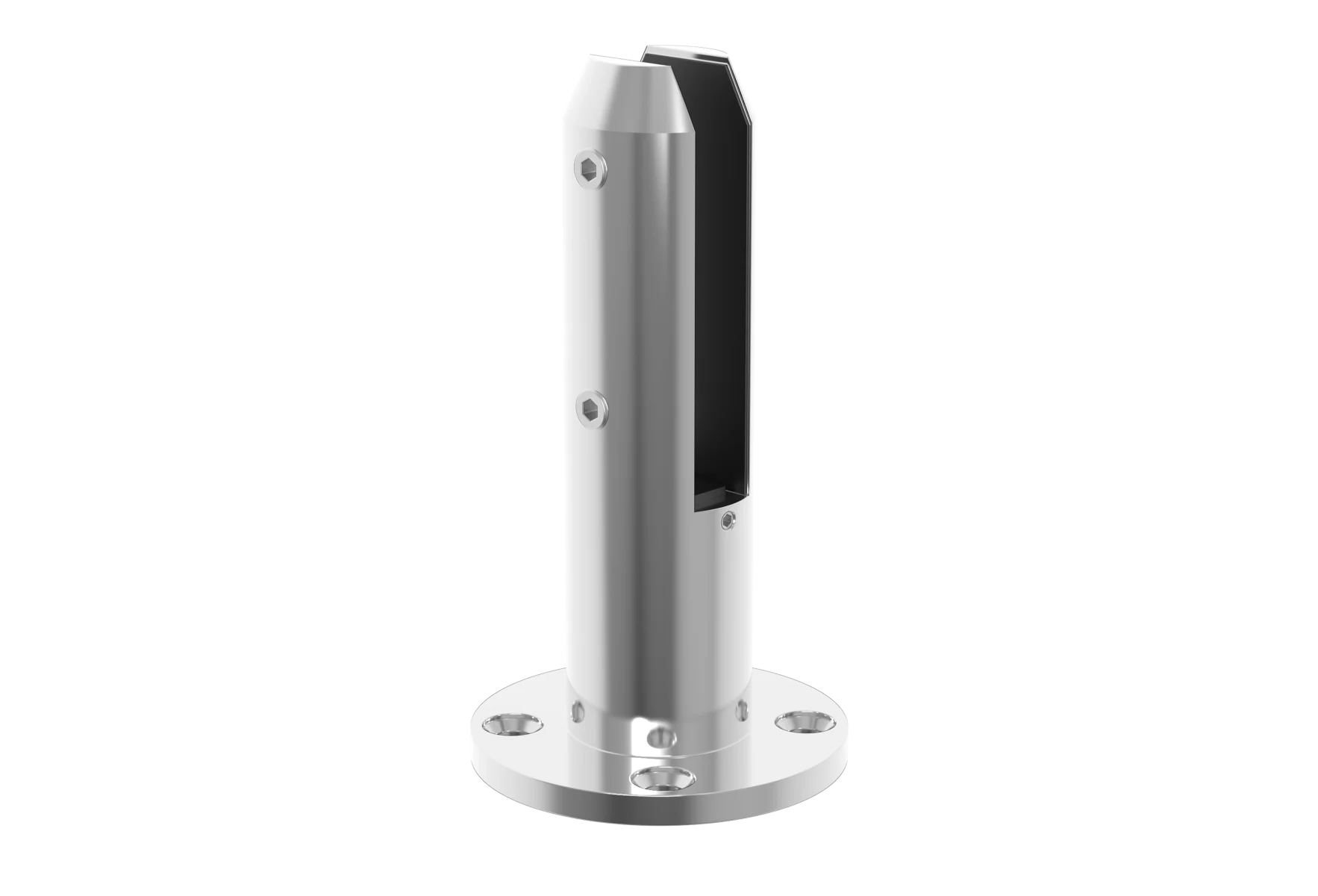 Glass Spigot AISI316, d48/D98/182mm/12-15