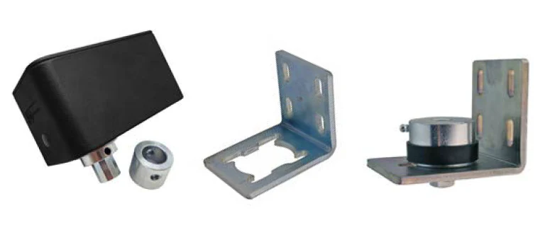 Spring hanger with flange (top+bottom) 