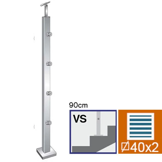 Stainless Baluster pole, VK-stairs - Image 2