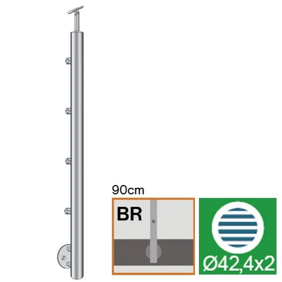 Stainless steel Baluster post - Image 2