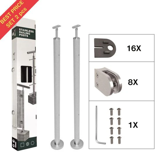 Stainless steel Baluster post