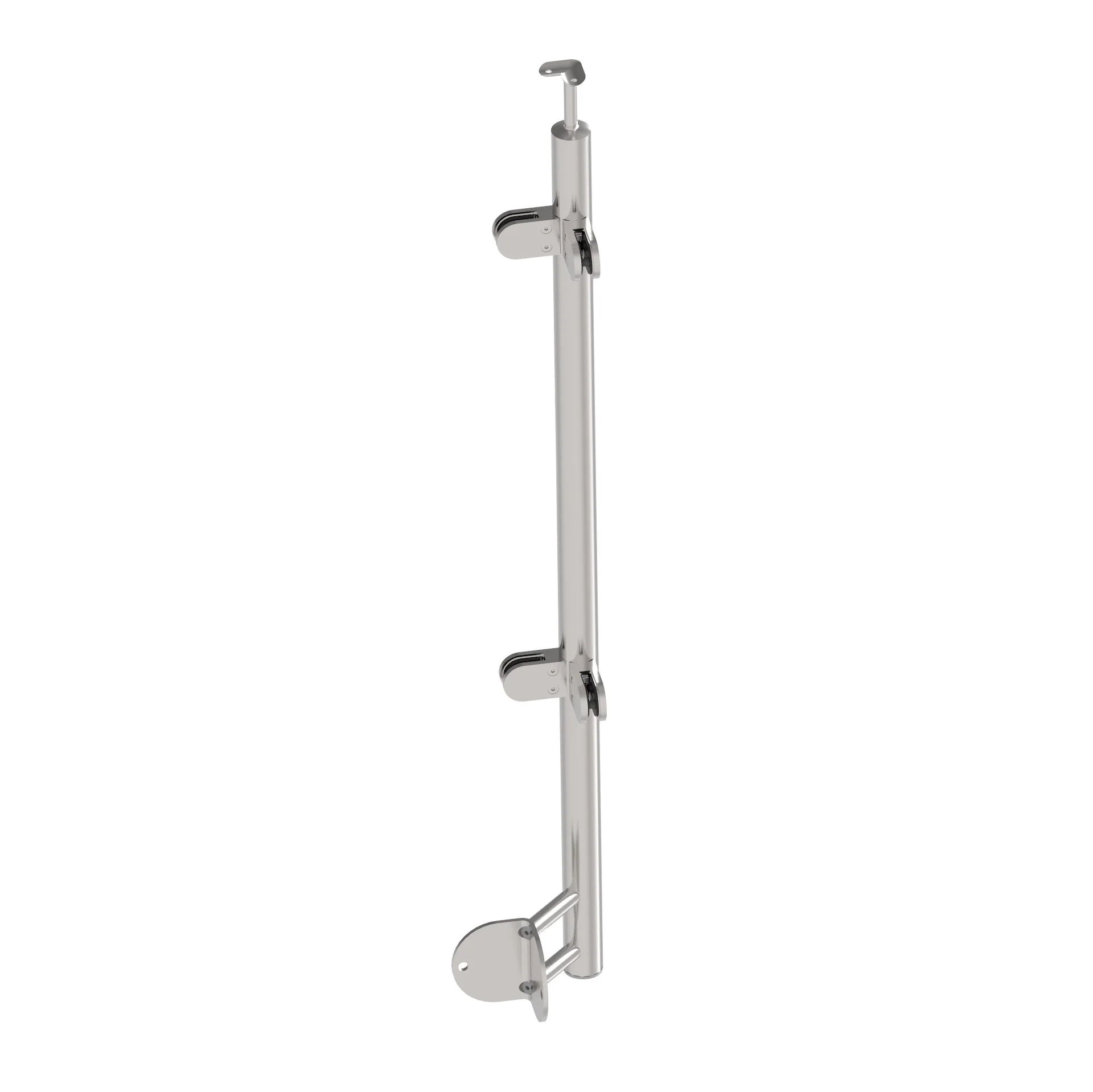 Stainless steel pole AISI304, D42,4/4xmodel22/H100