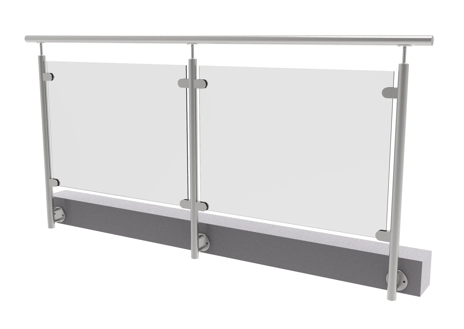 Stainless steel pole - BK, straight - Image 2