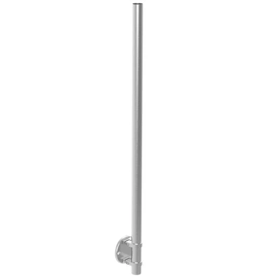 Stainless steel pole, BK-straight AISI304, D42,4/H