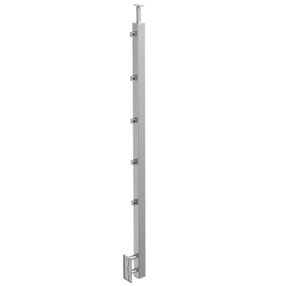 Stainless steel pole JP, BK-stairs AISI304, 40x40x