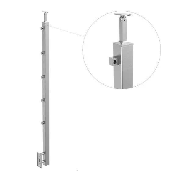 Stainless steel pole JP, BK-stairs AISI304, 40x40x - Image 2