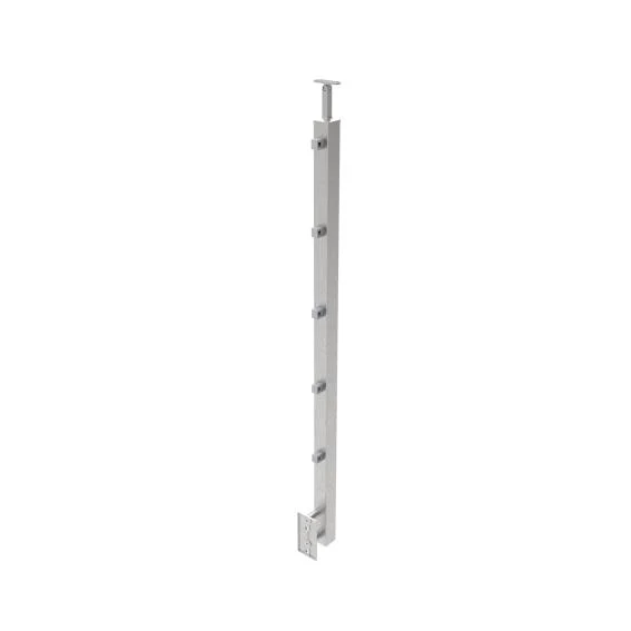 Stainless steel pole JP, BK-straight AISI304, 40x4
