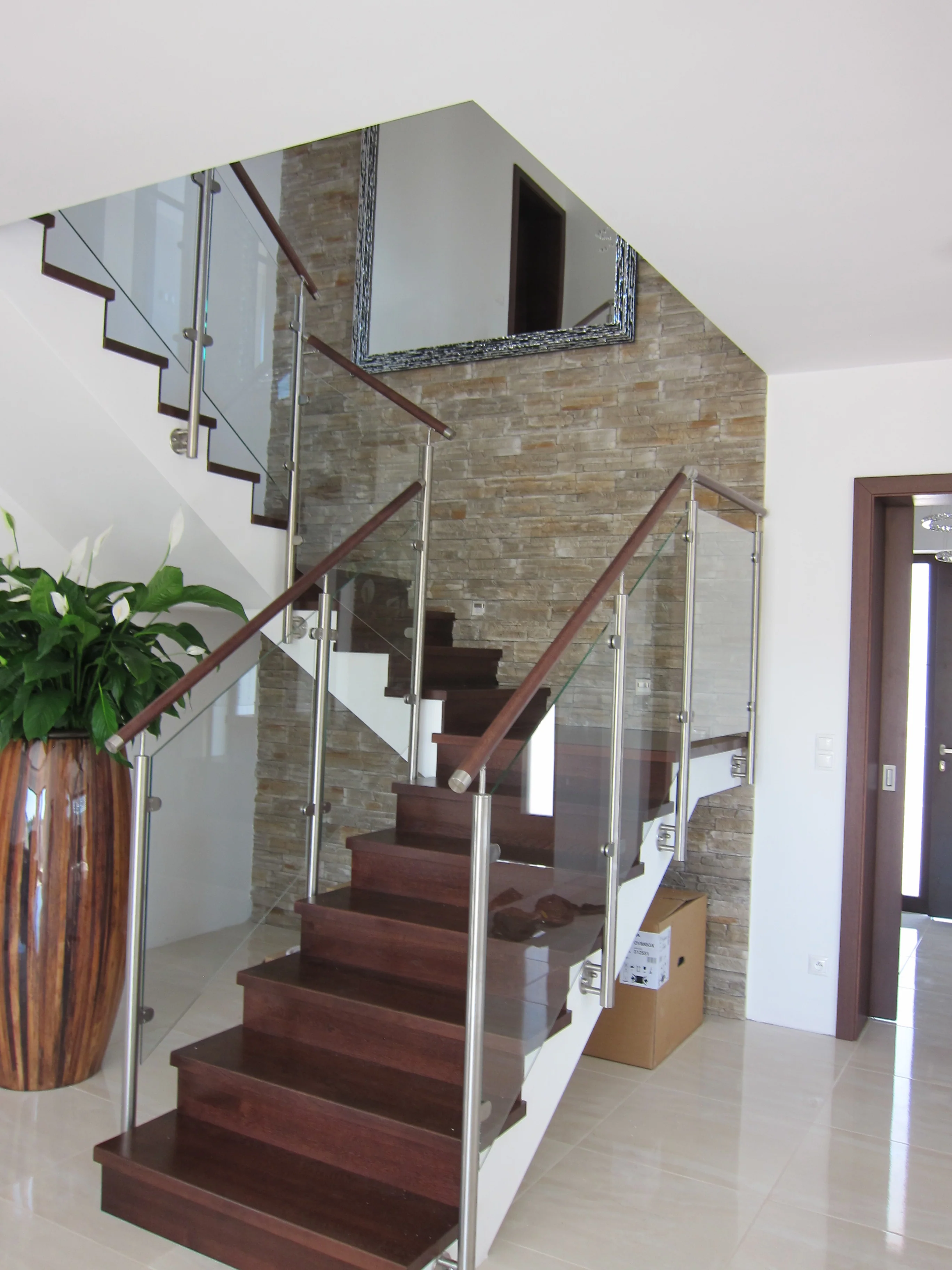 Stainless steel pole, stairs - Image 3