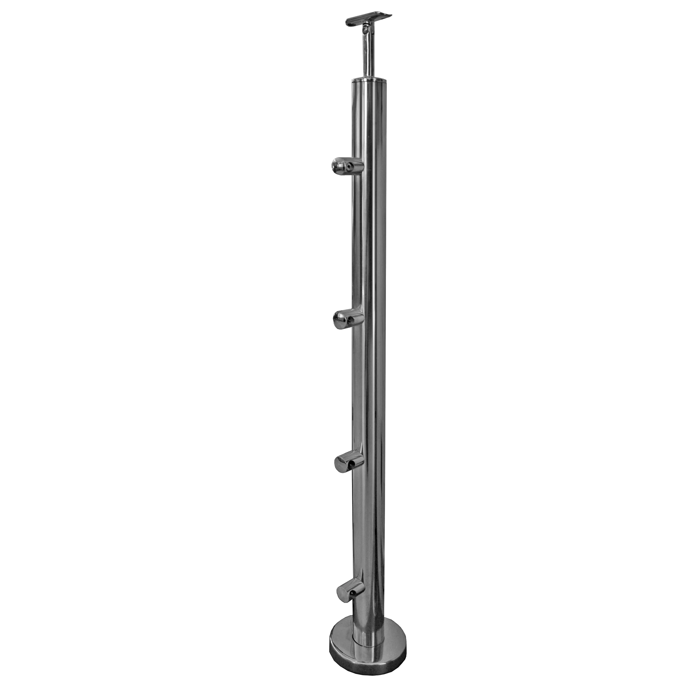 Stainless steel pole, VK-staircase AISI304, D42,4x - Image 5