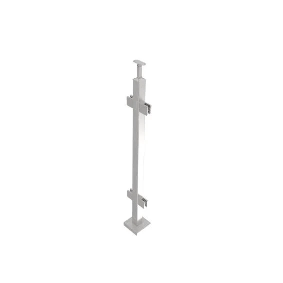 Stainless steel pole, VK-straight AISI304, 40x40x2