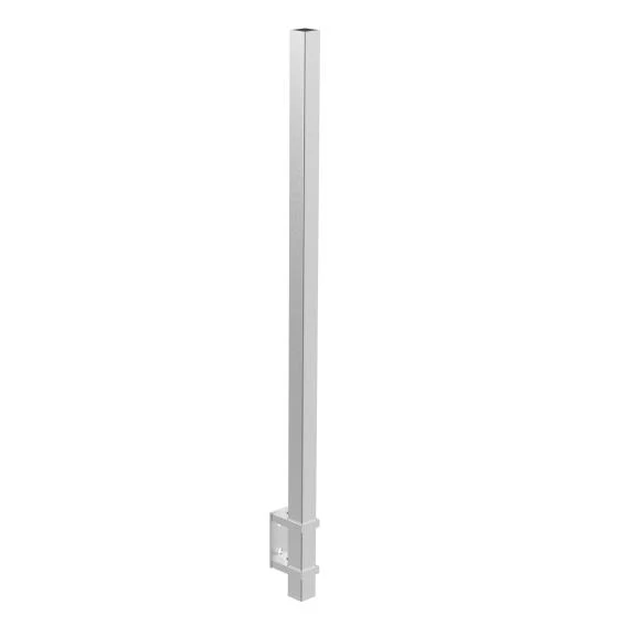 Stainless steel pole, VK-straight AISI304, D42,4/H