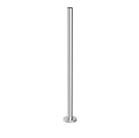Stainless steel pole, VK-straight AISI316, D42,4/H