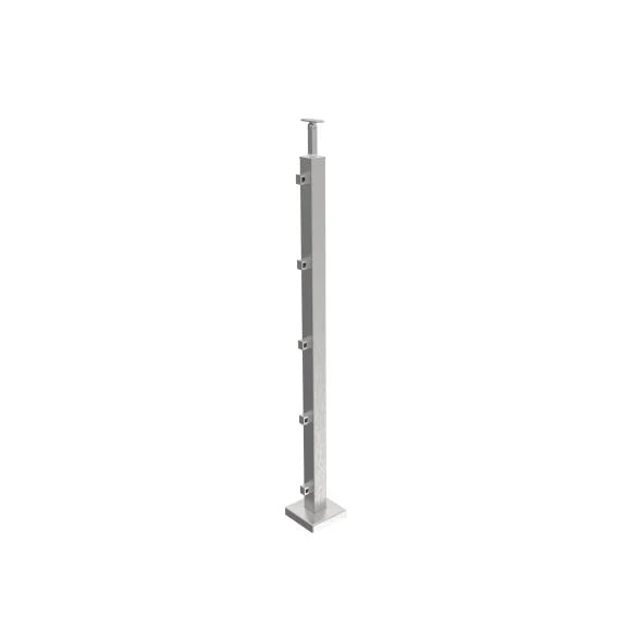 Stainless steel pole, VK-straight